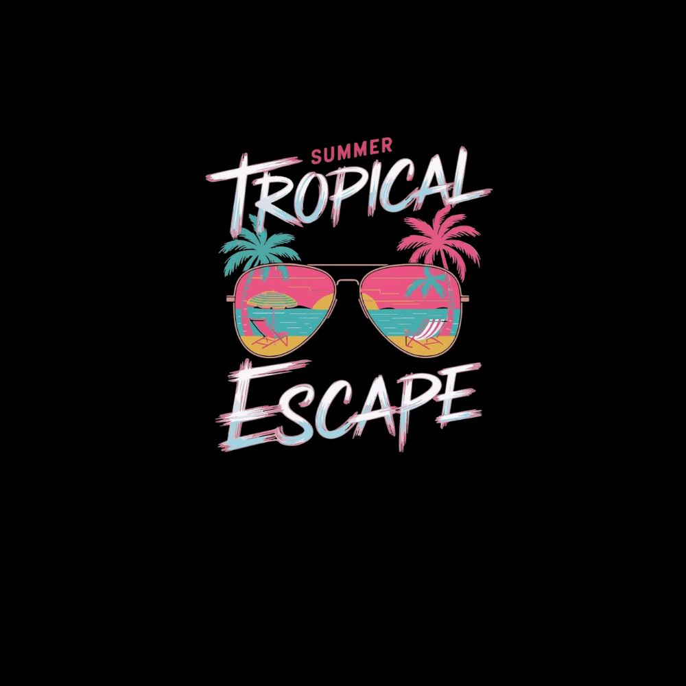 Tropical Escape Matching Family Tshirts