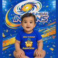 Personalized Mumbai Indians Kids IPL Rompers with Name & Number – Match Day Special