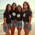Daisy Floral Prints Group Vacation Friends and Family Tshirts