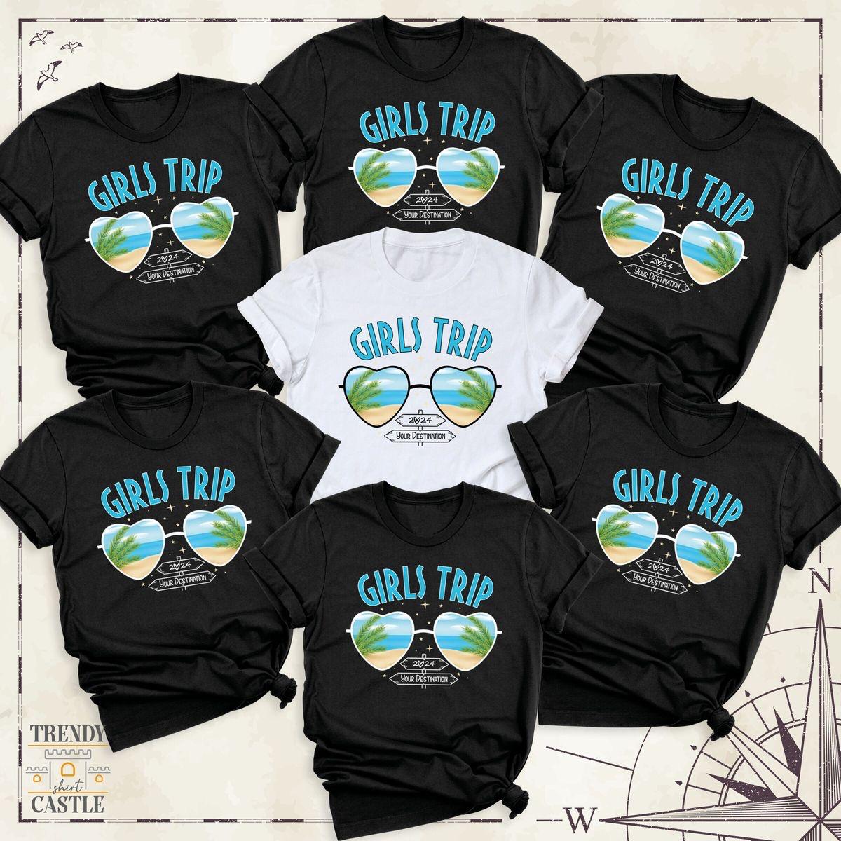 Girls Trip - Customised Destination Group Tshirts for Girls