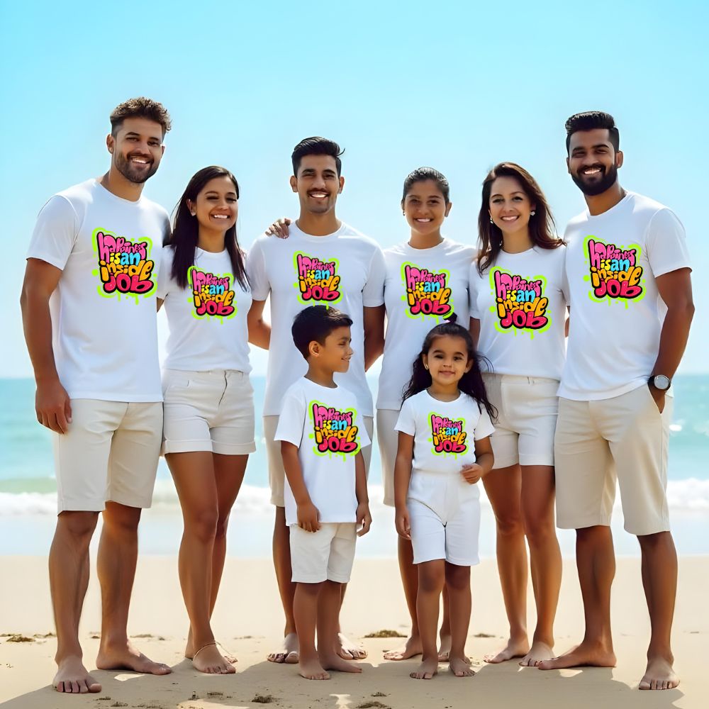 Happiness is an Inside Job Group Tshirts for Gettogether