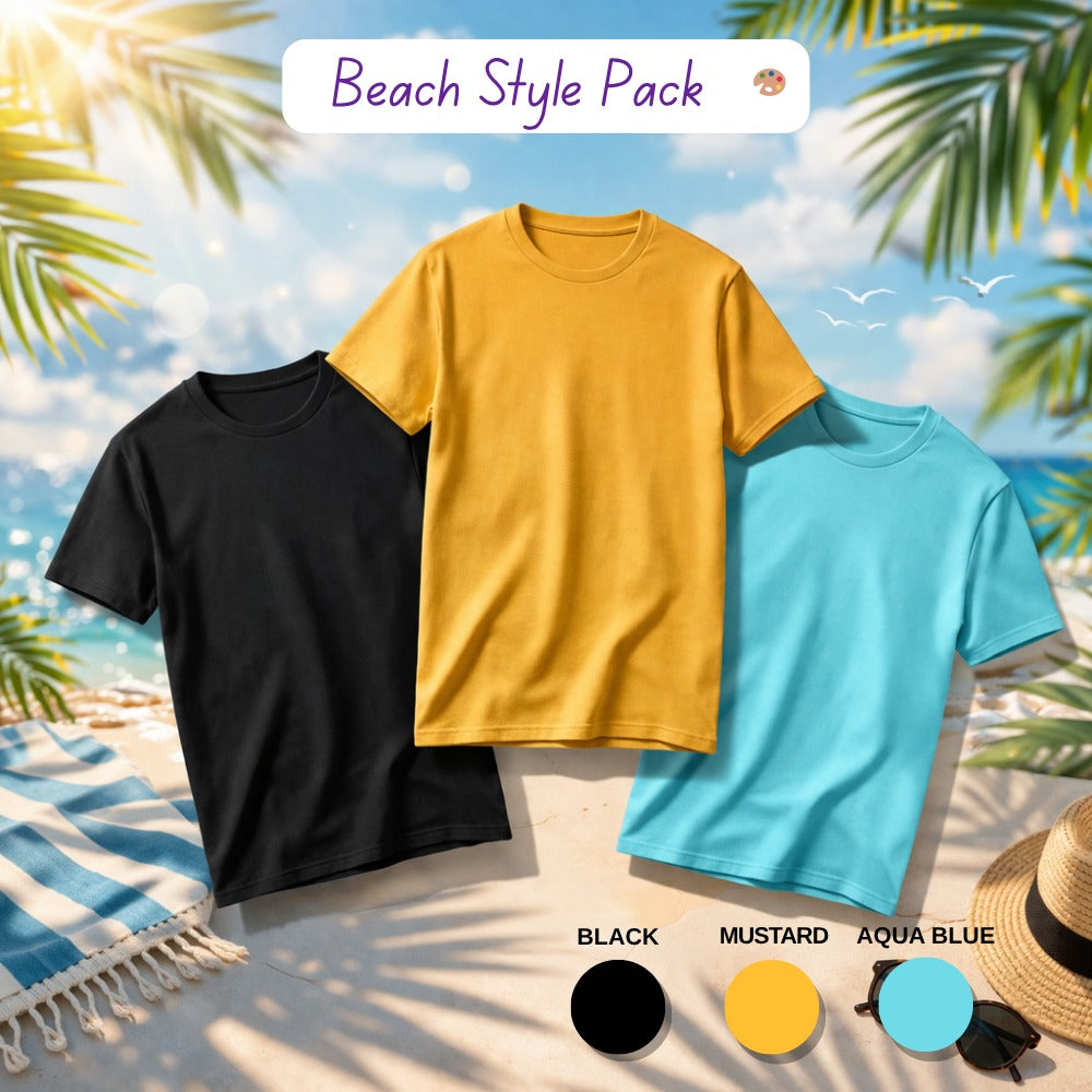Beach Style Pack - Value Pack of 3