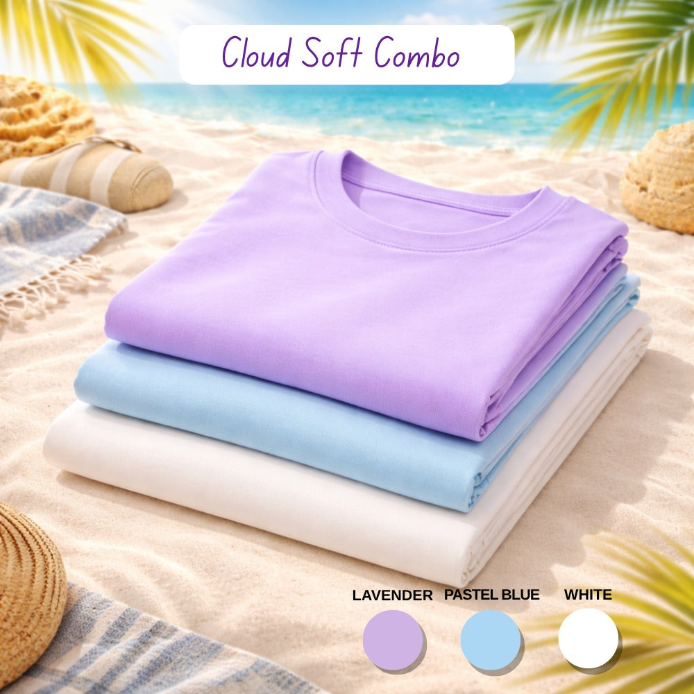 Cloud Soft Combo - Value Pack Tshirts