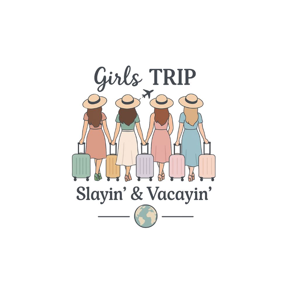 Girls Trip - Slaying and Vacaying Group Tees